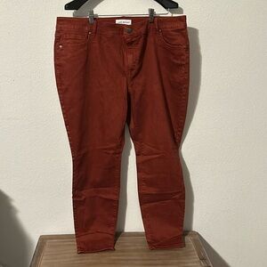 Lane Bryant Size 20 Stretch Copper Jeans. Never worn.